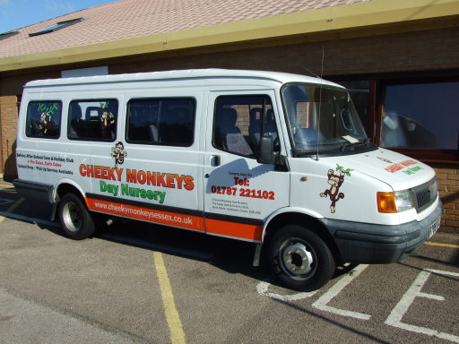 Our Cheeky Monkeys Mini Bus
