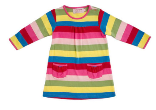 Toby Tiger Multi-Striped Dress