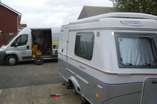 Caravan tyres