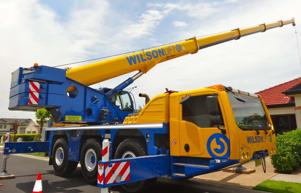 Wilson Lift nsw pty ltd CRANE HIRE 70 Mitchell Road, Cardiff, 2285