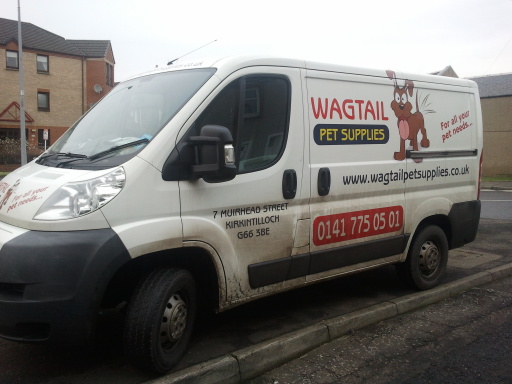 Wagtail Pet Supplies Van