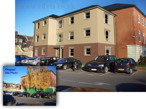 3 Storey apartment building