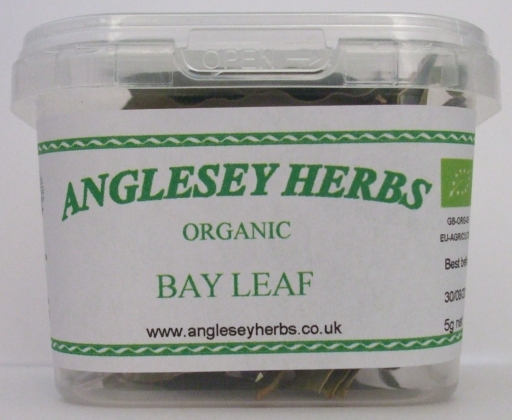 Organic Dried Bay Leaves - Anglesey Herbs