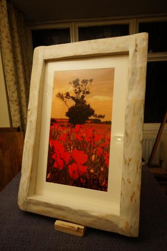 natural wood unique frame