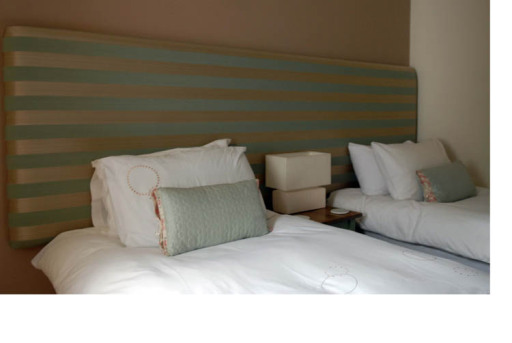 Headboard for a luxury B&amp;B