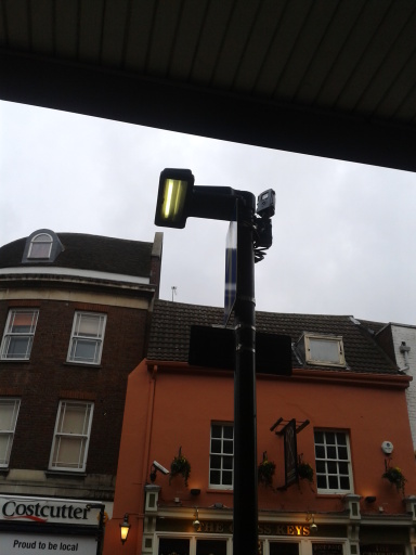 A typical discreet camera installation for video surveys of traffic, pedestrians or parking