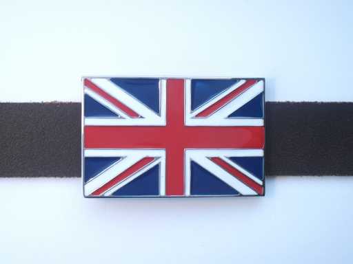 Union Jack Belt Buckle
