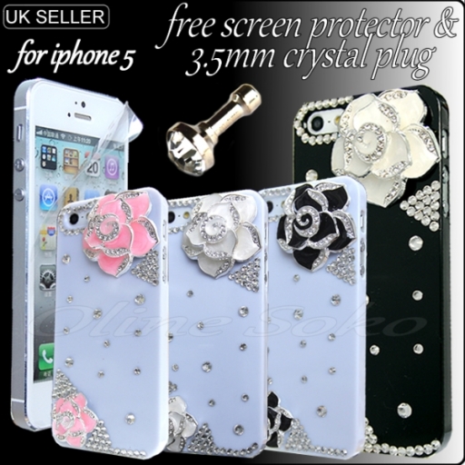 Unique 3D diamond case for iphone 5