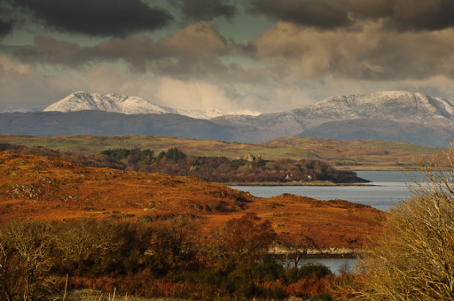 remote Scottish wedding venue, Lunga castle in Argyll
