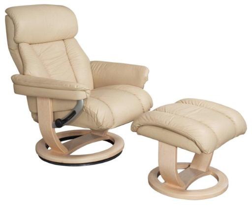 MARS, top grade leather recliner chair also in Chestnut and Chocolate - only ??435 delivered