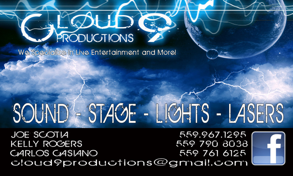 Cloud 9 Productions Fresno, CA, 93710