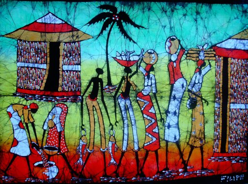 African art - Batik