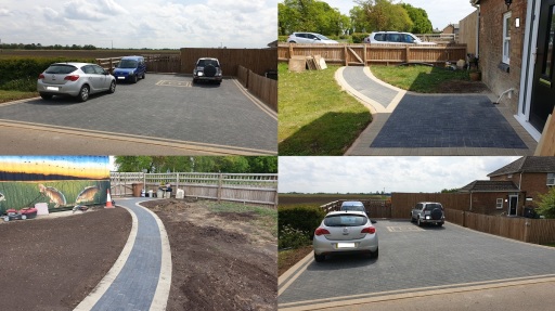 Driveway and Double Pathway