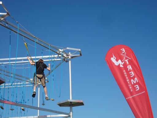 Tackling the High Ropes Course