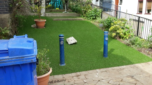 Artificial grass installation