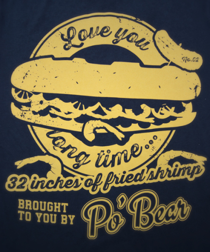 Po' Bear Love You long Time Tshirt