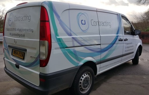 Vinyl lettering &amp; digital prints