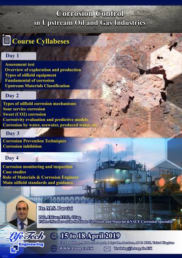 Corrosion in Upstream Oil &amp; Gas Industry Training