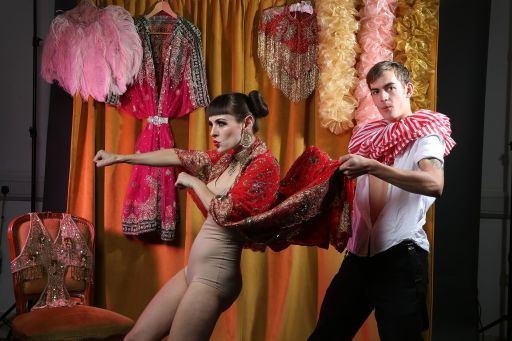 www.talulahbluecreations.com 1920's Dress Circus C