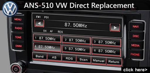 ANS-510 GPS navigation DVD IPod Media System