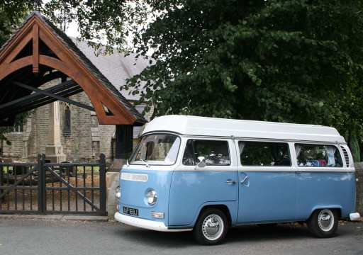 Add a bit of vintage cool to your wedding day with The Little Blue Bay!