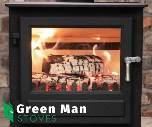 Green Man Stoves Clock Stove