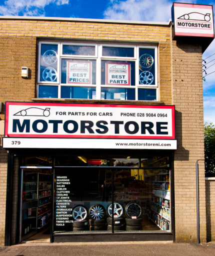 Motorstore Antrim Road shop front
