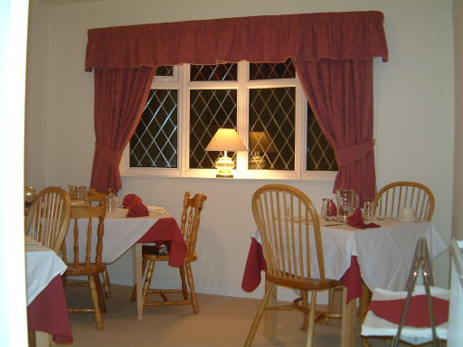 The Dining Room at Aaron Lodge Guest House