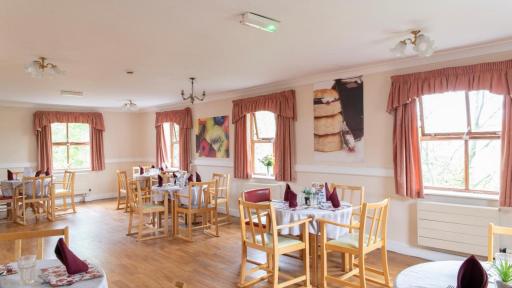 Paisley Lodge Care Home Dining Room