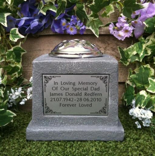 Memorial with Flowervase