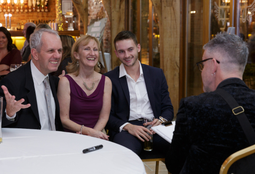 Wedding Guests by Mick Wright Caricatures