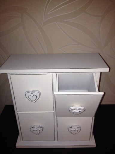 jewellery box, shabby chic