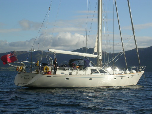 Moonshadow at Anchor