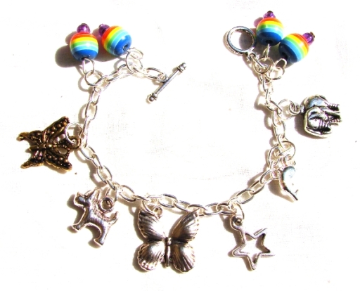 Budding Butterfly Charm Bracelet - Age 11