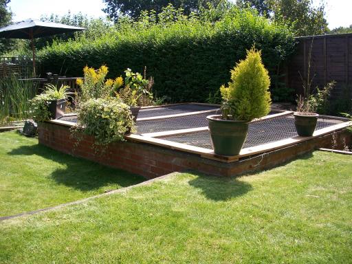 bespoke garden pond cover