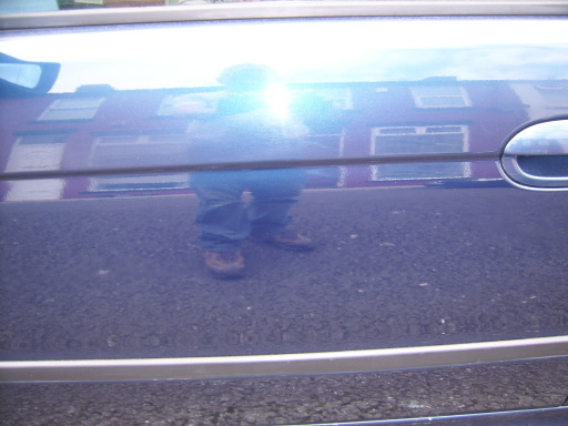 bmw door scratch repaired