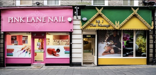 Entrance to shop