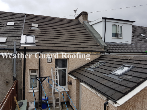 All 3 Velux roof windows fitted to main roof and attic, job complete.