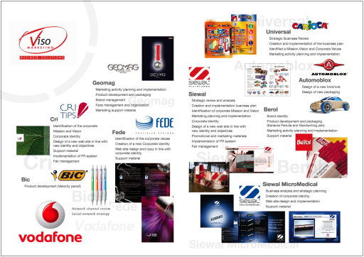 Viso Marketing portfolio www.visomarketing.com