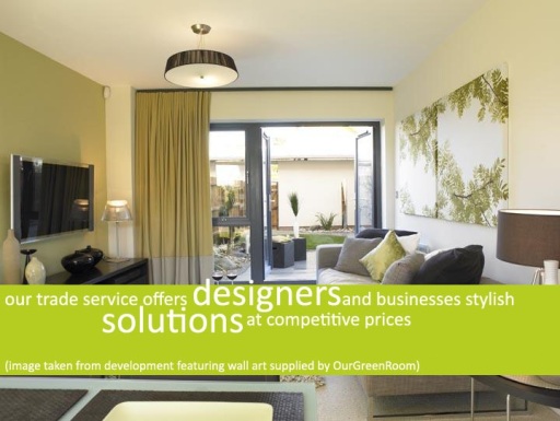 Photo taken from a project undertaken by OurGreenRoom whereby cushions and wall art were supplied.