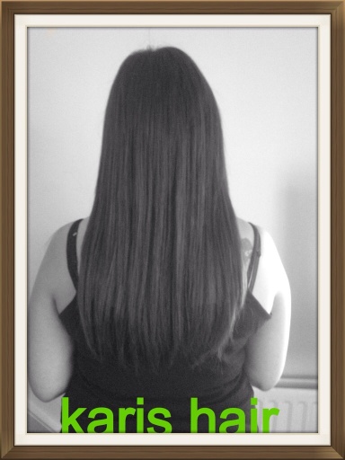 Microloop extensions added to lengthen hair