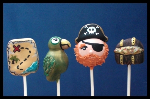 Pirate Themed Cake Pops