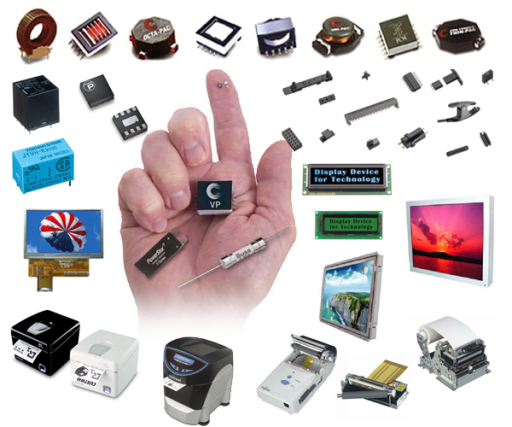 Electronic Components, LCD Displays and Thermal Printers from Inelco Hunter Ltd
