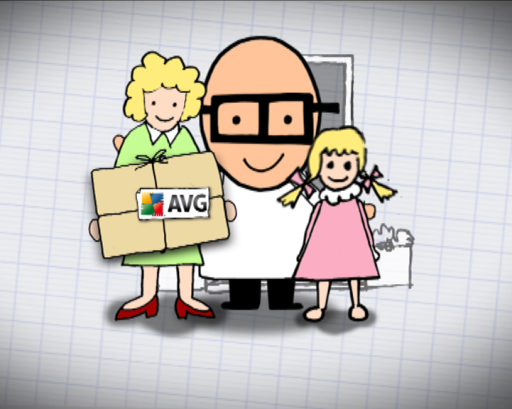 p4films made this animated viral for AVG