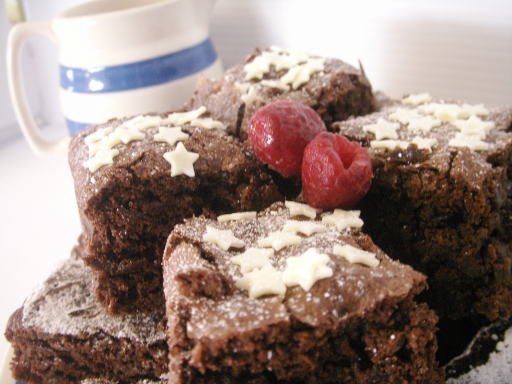 Star Chocolate Brownies - Delicious!
