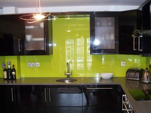 Lime Green Splashback