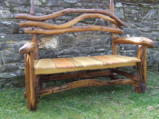 Rustic Garden Bench