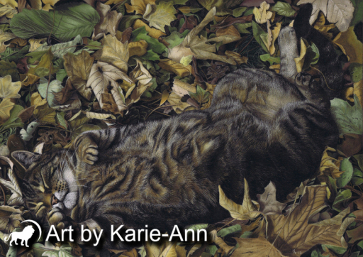 Cat Portraits by Art by Karie-Ann