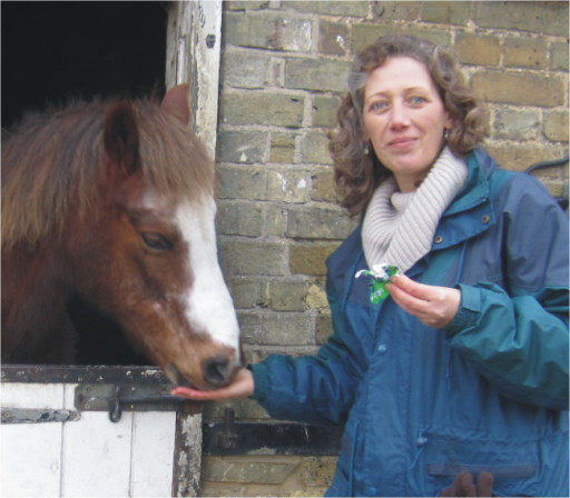 Spirit enjoying healing and a treat