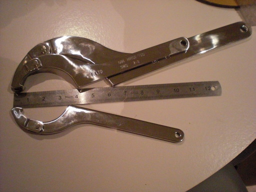 DIN/SMS 'C' SPANNERS HINGED TYPE